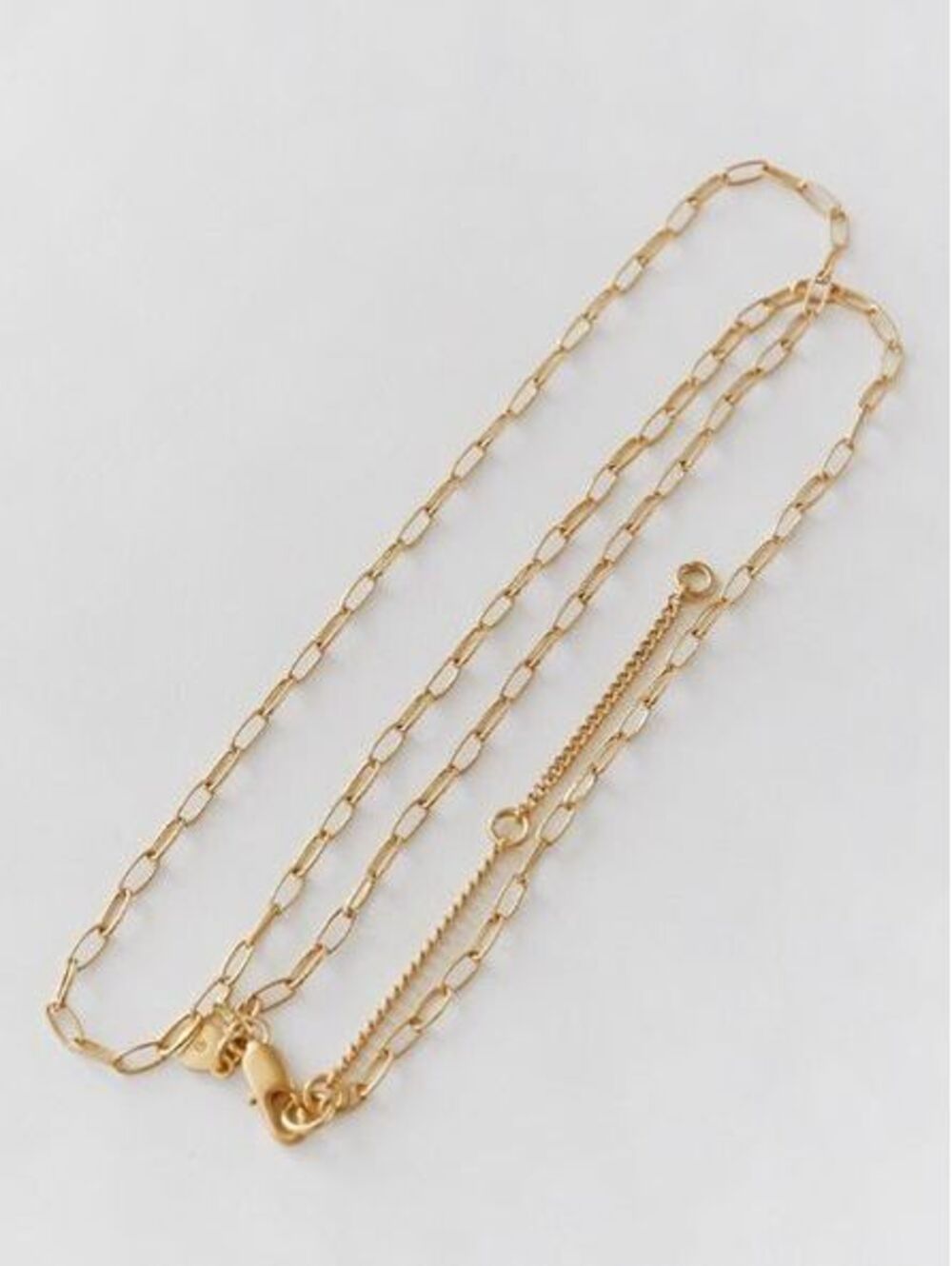 Madewell Paperclip Chain Long Necklace